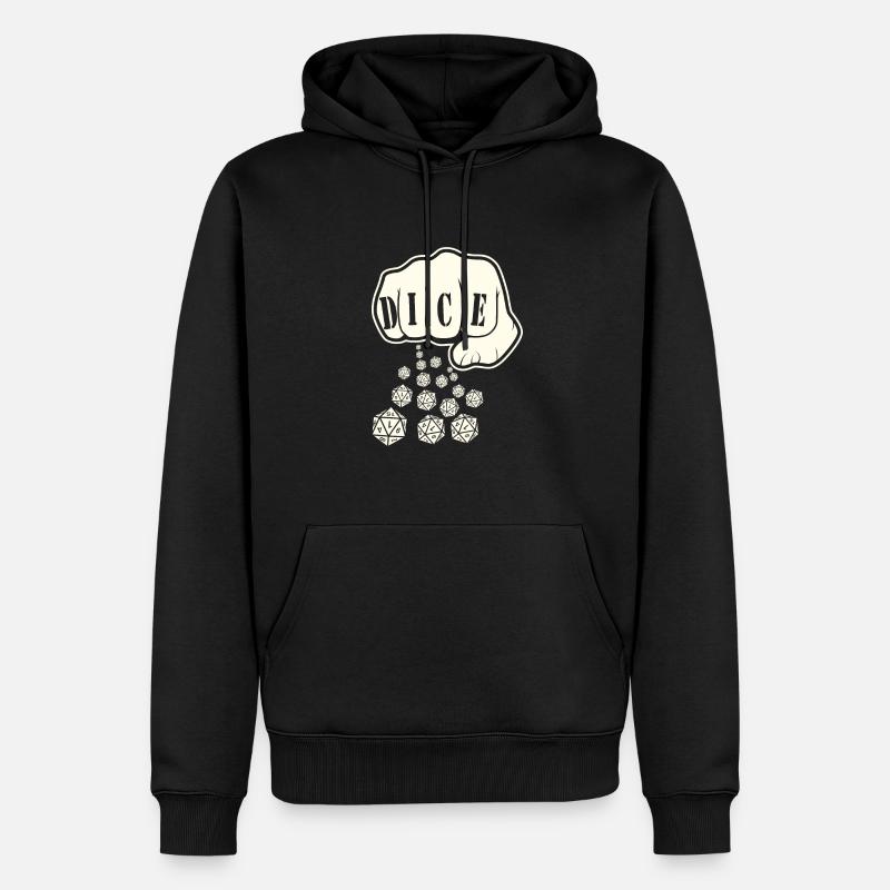 Rollenspiel - Männer Premium Bio Hoodie - Schwarz