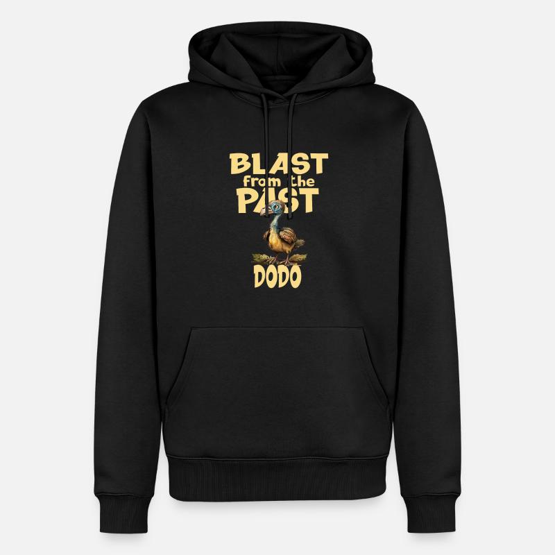Dodo - Sweat à capuche Premium bio Homme - noir