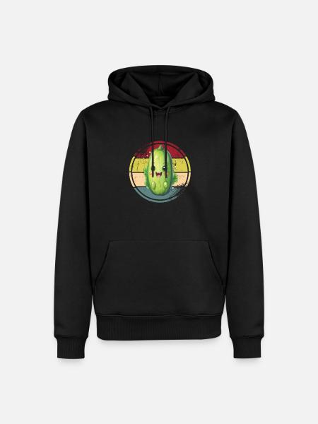 Cucumbers - Men’s Premium Organic Hoodie - black
