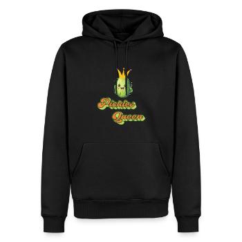 Gurken - Männer Premium Bio Hoodie - Schwarz - Vorne - Nico (187cm)