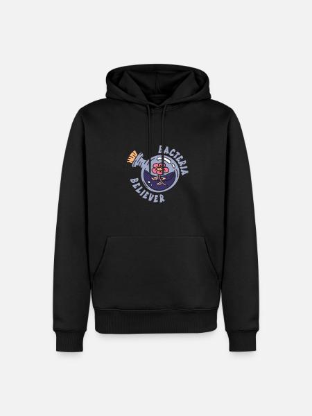 Fermentation - Sweat à capuche Premium bio Homme - noir