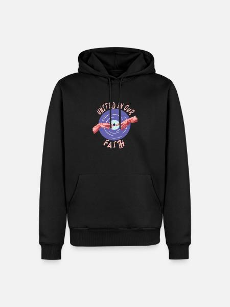 Festival - Männer Premium Bio Hoodie - Schwarz