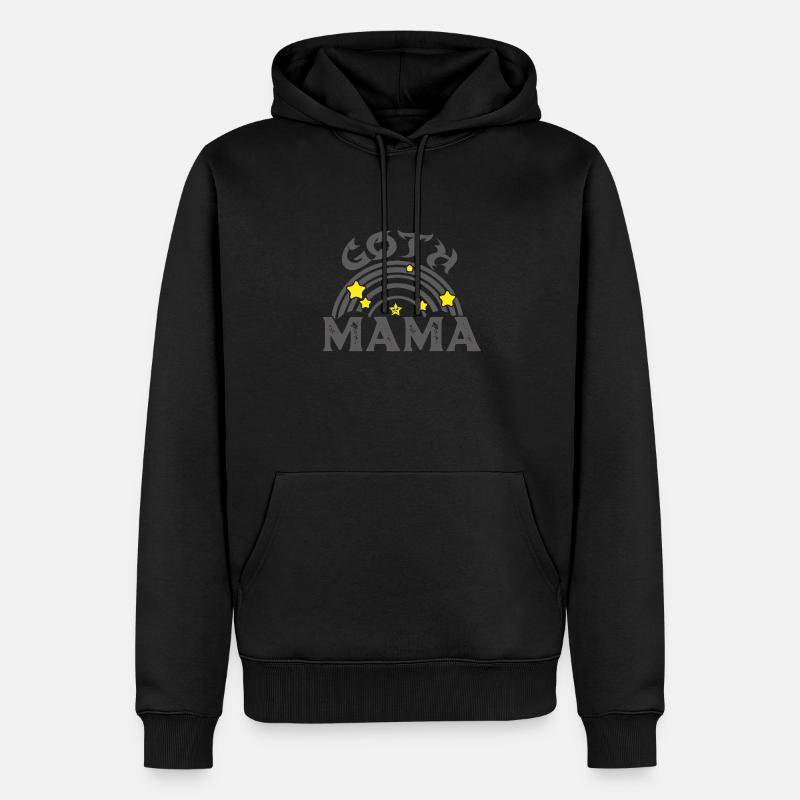 Goth Emo - Männer Premium Bio Hoodie - Schwarz