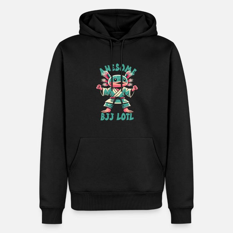 Jiu Jitsu - Männer Premium Bio Hoodie - Schwarz
