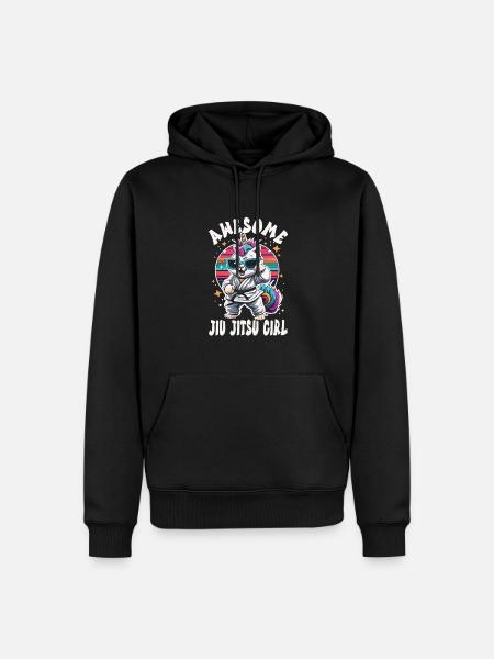 Jiu Jitsu - Männer Premium Bio Hoodie - Schwarz