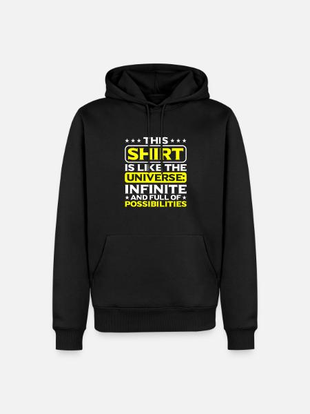 Philosophy - Men’s Premium Organic Hoodie - black