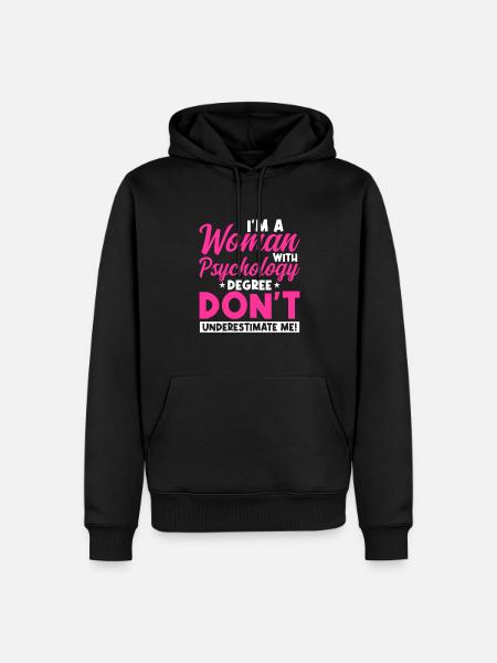 Psychologist - Men’s Premium Organic Hoodie - black