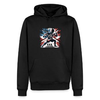 Mixed Martial Arts - Männer Premium Bio Hoodie - Schwarz - Vorne - Nico (187cm)