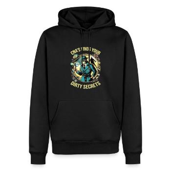 Altenpflegerin - Männer Premium Bio Hoodie - Schwarz - Vorne - Nico (187cm)