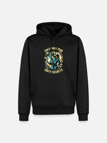 Geriatric nurse - Men’s Premium Organic Hoodie - black