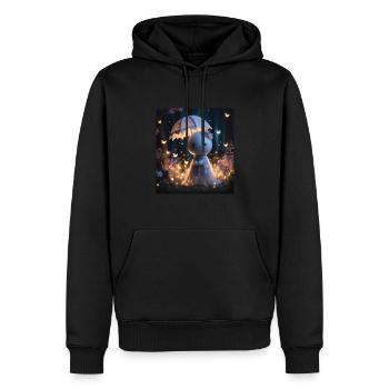 Märchen - Männer Premium Bio Hoodie - Schwarz - Vorne - Nico (187cm)