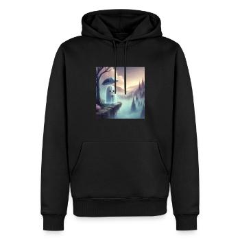 Märchen - Männer Premium Bio Hoodie - Schwarz - Vorne - Nico (187cm)