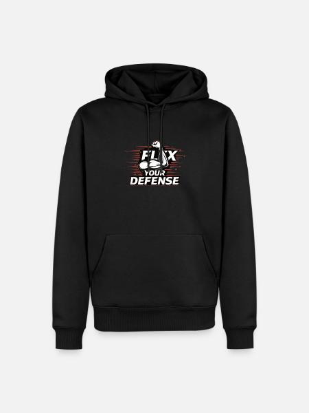 Krav Maga - Men’s Premium Organic Hoodie - black