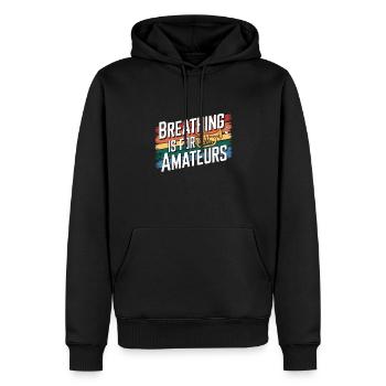 Sousaphone - Männer Premium Bio Hoodie - Schwarz - Vorne - Nico (187cm)