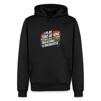 Sousaphone - Männer Premium Bio Hoodie - Schwarz - Vorne - Nico (187cm)