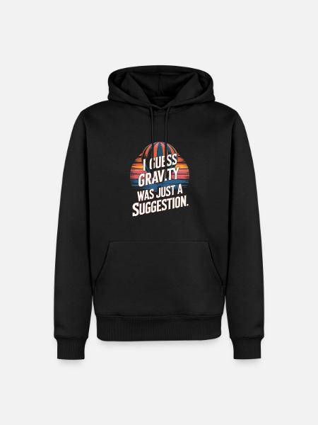 Balloon - Men’s Premium Organic Hoodie - black