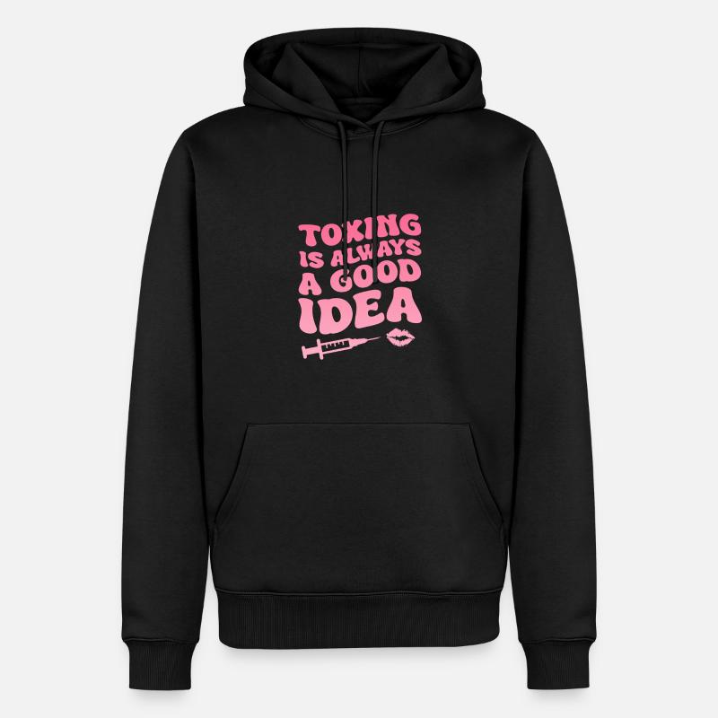 Esthéticien - Sweat à capuche Premium bio Homme - noir