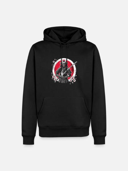 Kendo - Men’s Premium Organic Hoodie - black