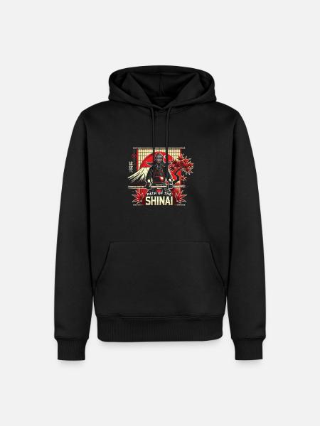 Kendo - Men’s Premium Organic Hoodie - black