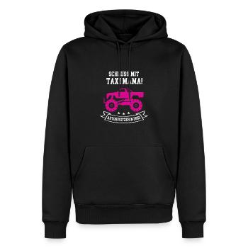 Beste Autofahrerin Autobesitzerin 2023 neues Auto - Männer Premium Bio Hoodie - Schwarz - Vorne - Nico (187cm)