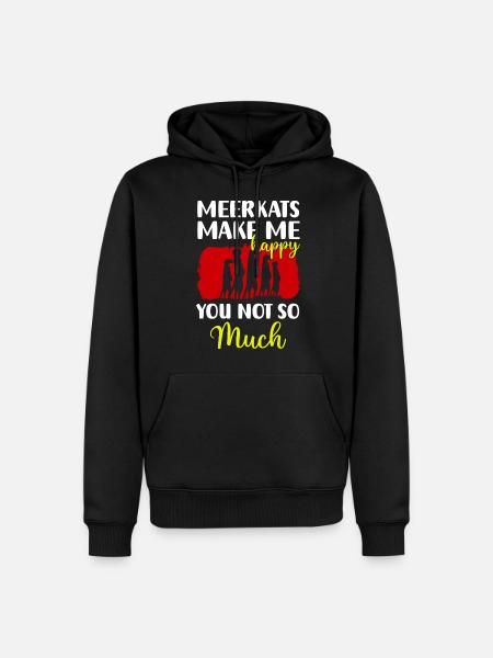 Africa Predator - Men’s Premium Organic Hoodie - black