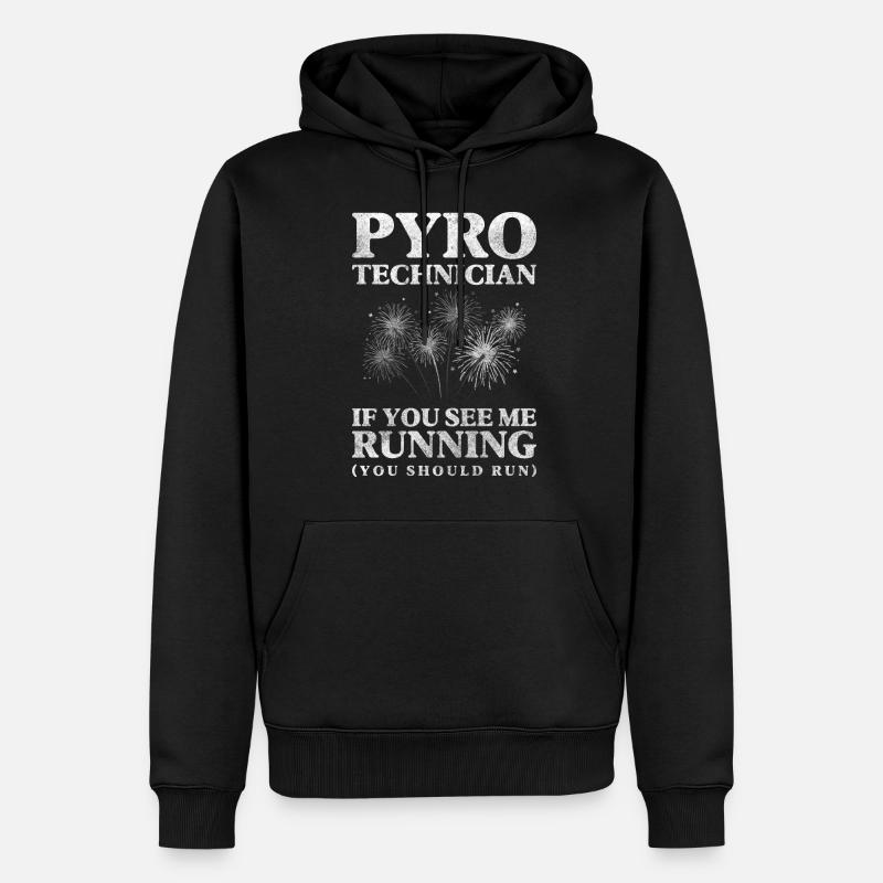 Technique Firecracker Pyroshow Professional - Men’s Premium Organic Hoodie - black