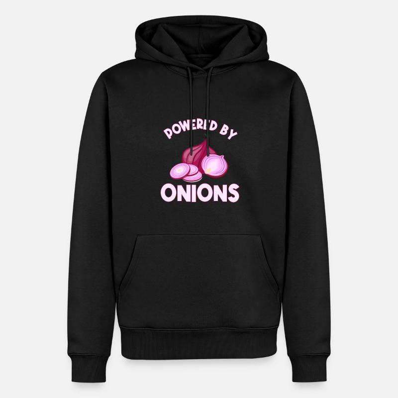 Propulsé par des oignons - Sweat à capuche Premium bio Homme - noir