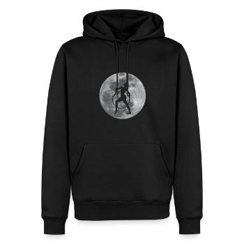 Rhythmic gymnastics - Men’s Premium Organic Hoodie - black - Front - Nico (187cm)