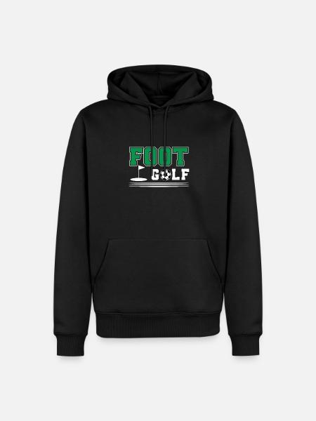 Footgolf Gift - Men’s Premium Organic Hoodie - black