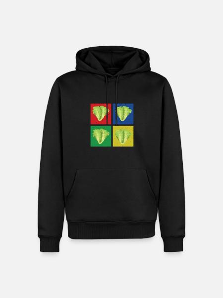 Lettuce - Men’s Premium Organic Hoodie - black