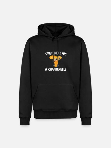 Chanterelle Halloween - Men’s Premium Organic Hoodie - black