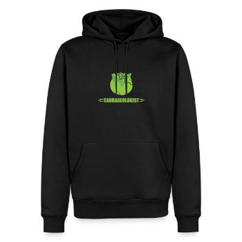 Cabbage lovers - Men’s Premium Organic Hoodie - black - Front - Nico (187cm)