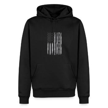 Instructeur de conduite de camions États-Unis - Sweat à capuche Premium bio Homme - noir - Devant - Nico (187cm)
