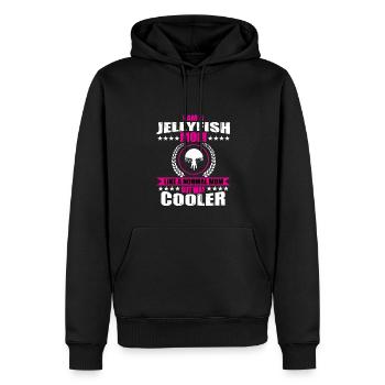 Lustige Quallen Mama - Männer Premium Bio Hoodie - Schwarz - Vorne - Nico (187cm)