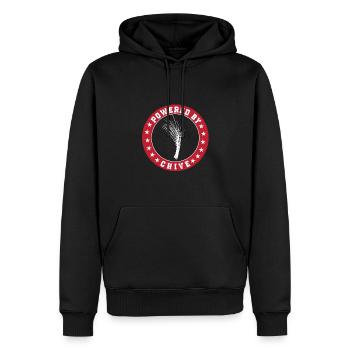 Lustiger Schnittlauch Liebhaber Outfit - Männer Premium Bio Hoodie - Schwarz - Vorne - Nico (187cm)