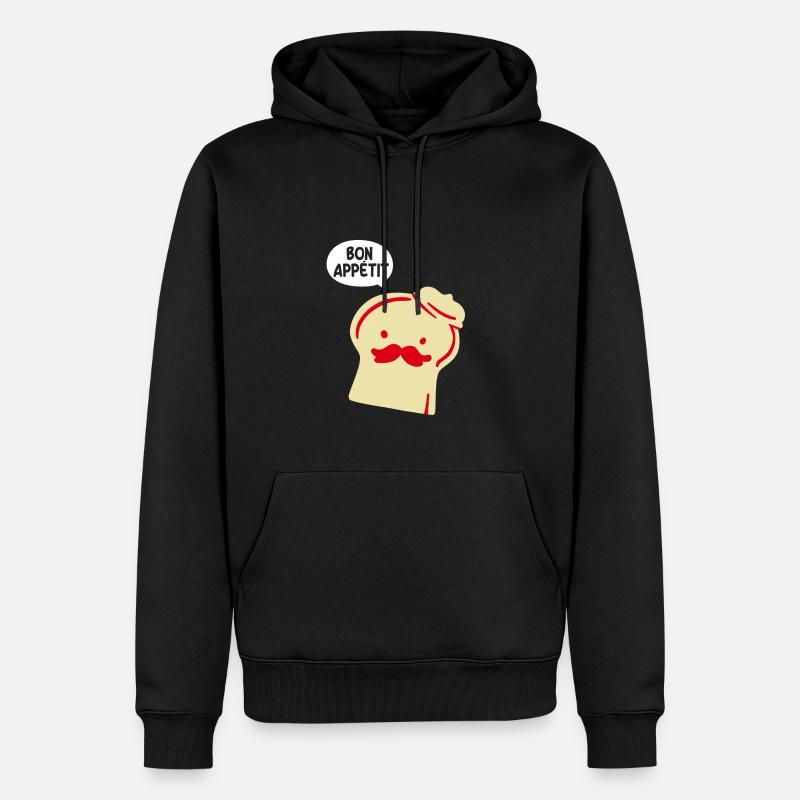 Arme Ritter - Männer Premium Bio Hoodie - Schwarz