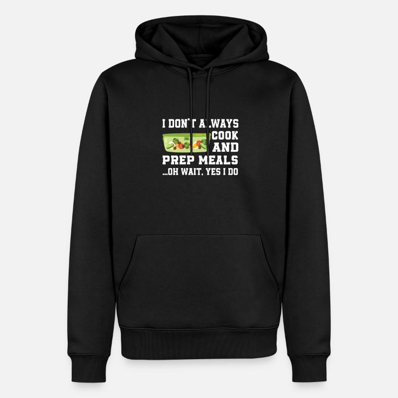 Retro Fährschiff Bekleidung Containerschiff - Männer Premium Bio Hoodie - Schwarz