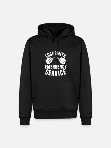Locksmith emergency service locksmith - Men’s Premium Organic Hoodie - black