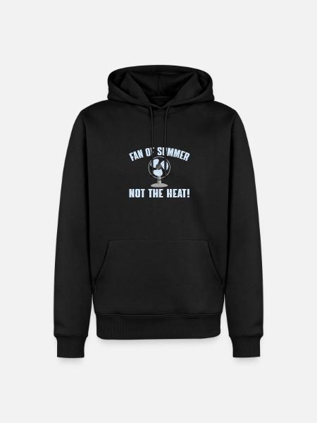 Retro Ferry Clothing Container Ship - Men’s Premium Organic Hoodie - black