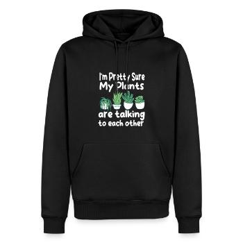 Lustige Pflanzen Liebhaber Garten Gärtner - Männer Premium Bio Hoodie - Schwarz - Vorne - Nico (187cm)
