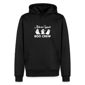 Admin Squad Boo Crew Halloween-kostüm - Männer Premium Bio Hoodie - Schwarz - Vorne - Nico (187cm)