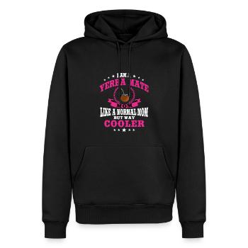 Lustiges Yerba Mate Mama Outfit Zum Muttertag - Männer Premium Bio Hoodie - Schwarz - Vorne - Nico (187cm)