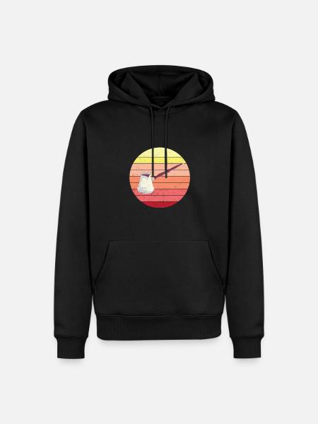 Retro Turkish Coffee Cezve Outfit - Men’s Premium Organic Hoodie - black