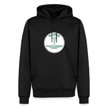 Advanced Practice Nurse - Men’s Premium Organic Hoodie - black - Front - Nico (187cm)