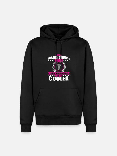 Forensic Care Mom - Men’s Premium Organic Hoodie - black