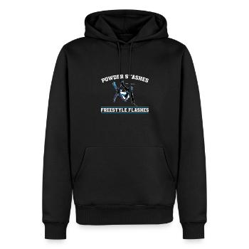 Lustiges Freestyle Ski Geschenk - Männer Premium Bio Hoodie - Schwarz - Vorne - Nico (187cm)