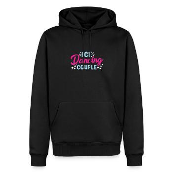 Ice Eistanzen Paar Schlittschuhlaufen - Männer Premium Bio Hoodie - Schwarz - Vorne - Nico (187cm)