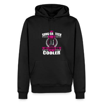 Programme für ChiChirurgisch-technischer Assistent - Männer Premium Bio Hoodie - Schwarz - Vorne - Nico (187cm)