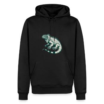 Équateur Quito Guayaquil Culture équatorienne - Sweat à capuche Premium bio Homme - noir - Devant - Nico (187cm)