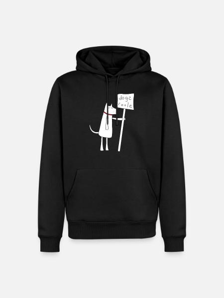 Dogs Roole - Men’s Premium Organic Hoodie - black